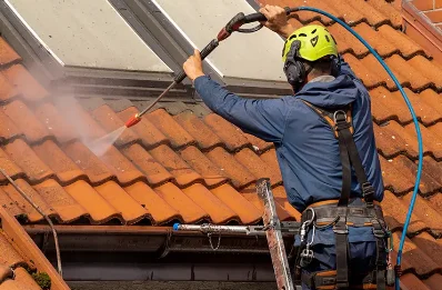 Démoussage et hydrofuge de toiture à Lande-Patry